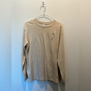 Beige Young the Giant band t-shirt